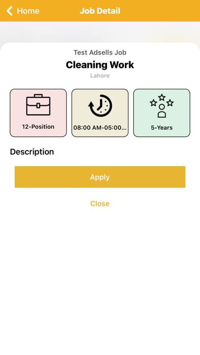 Security Services Screenshot