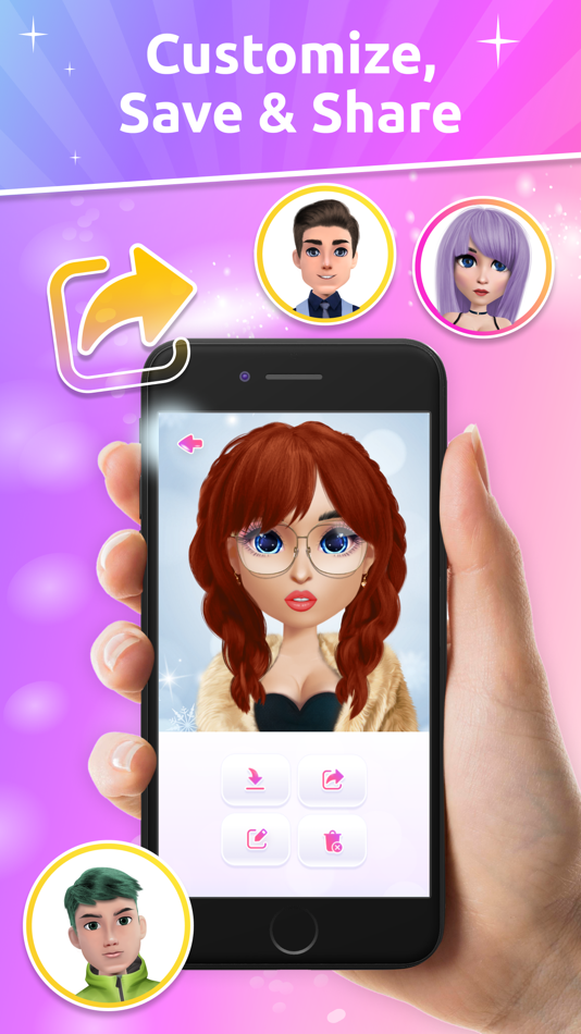 #4. Avatar Maker-Character Creator (iOS) 由: Apps Labs