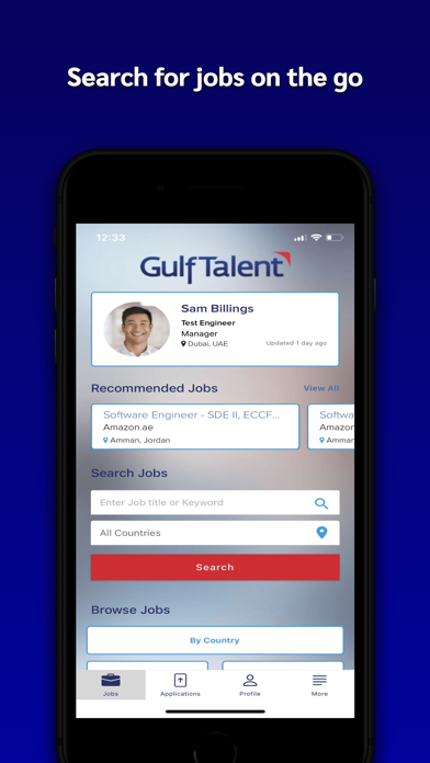 Screenshot #1 pour GulfTalent - Job Search App