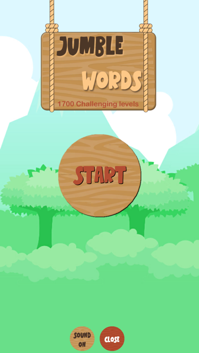 Jumble Word Game Screenshot