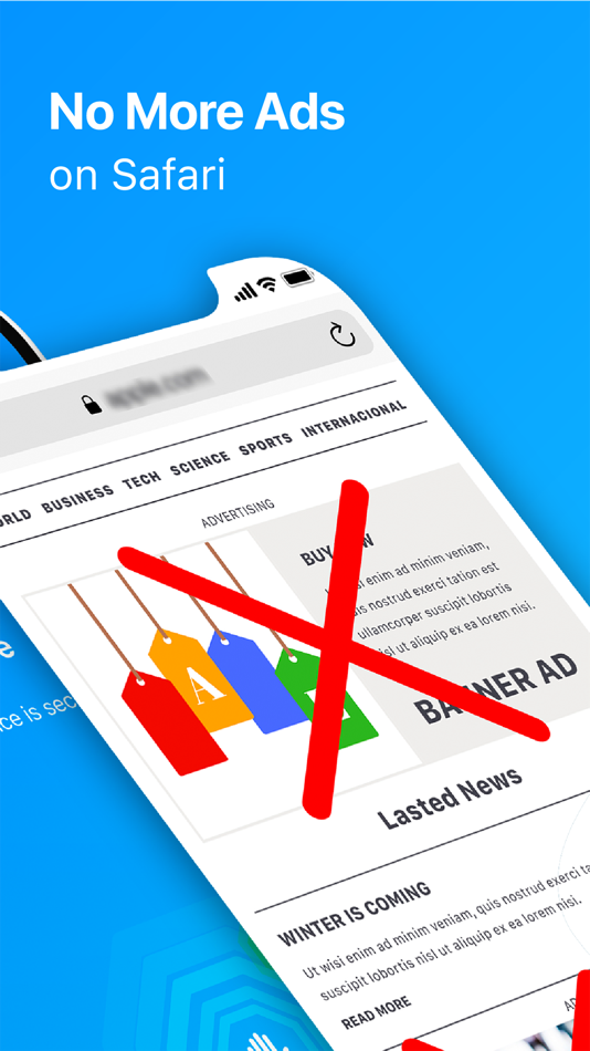 #2. Safe Adblocker (iOS) 由: Performarkt, Lda