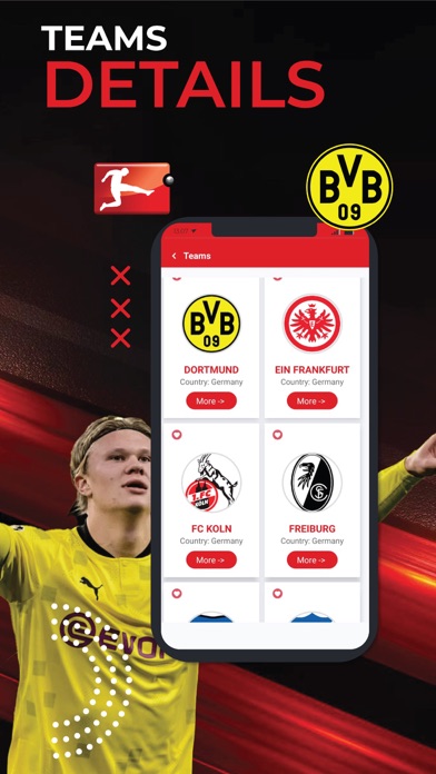 Live Bundesliga Football Screenshot