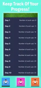 myPushup Fitness Home Workouts screenshot #2 for iPhone