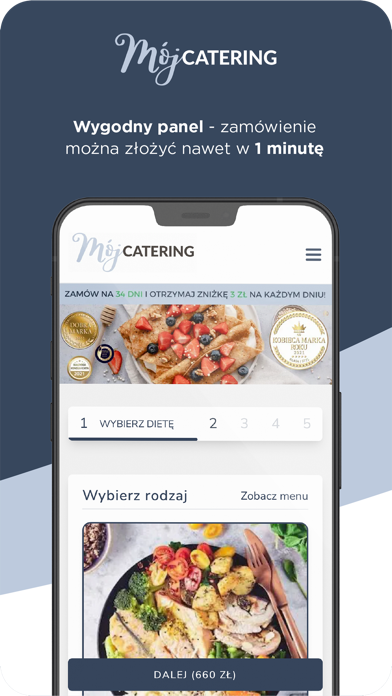 Mój Catering Dietetyczny Screenshot