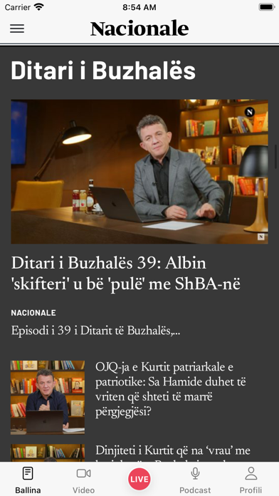 Nacionale Screenshot