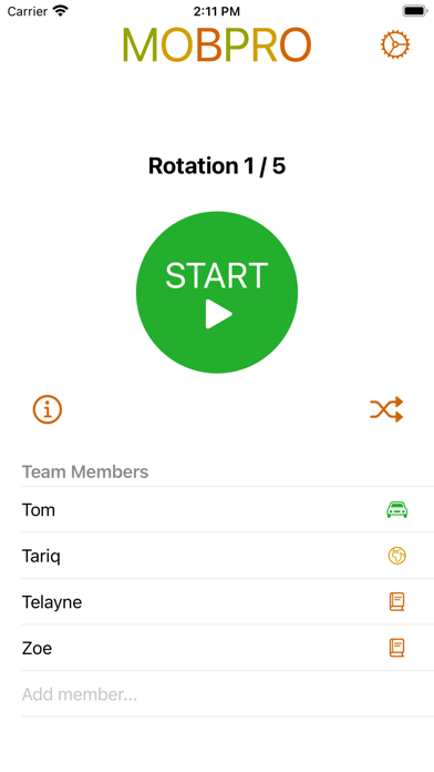 MobPro Screenshot