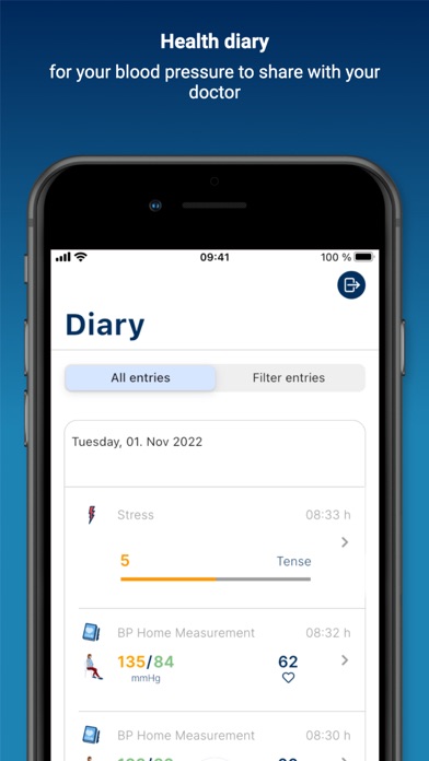 Hypertension.App BloodPressure Screenshot