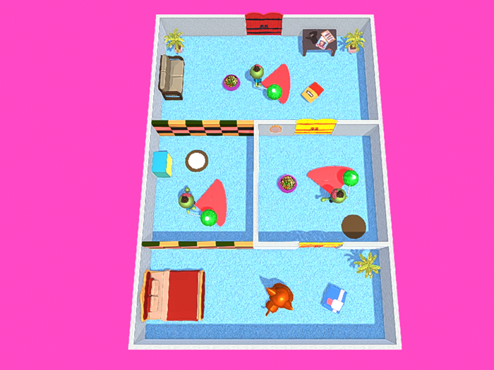 Cat Escape Hide and Seek Game