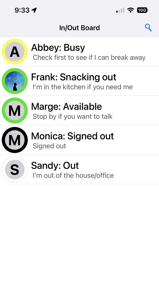 #1. R U Busy (iOS) By: Rick Hutchinson