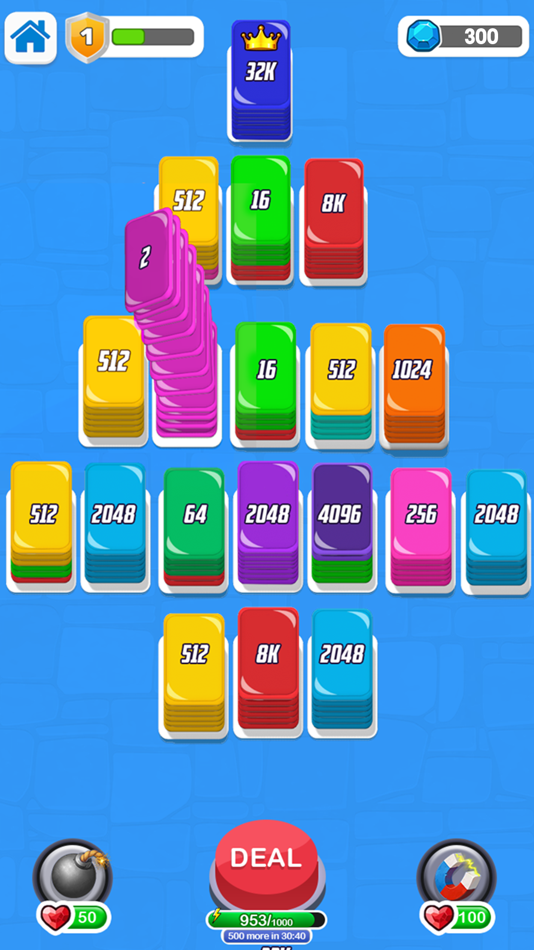 #4. Card Sort Puzzle Shuffle Sort (iOS) 作者: Muhammad Jehanzeb Zubair