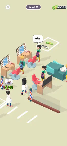 Game screenshot Salon Management 3D apk