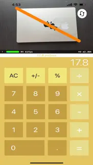 gold - calculator iphone screenshot 3