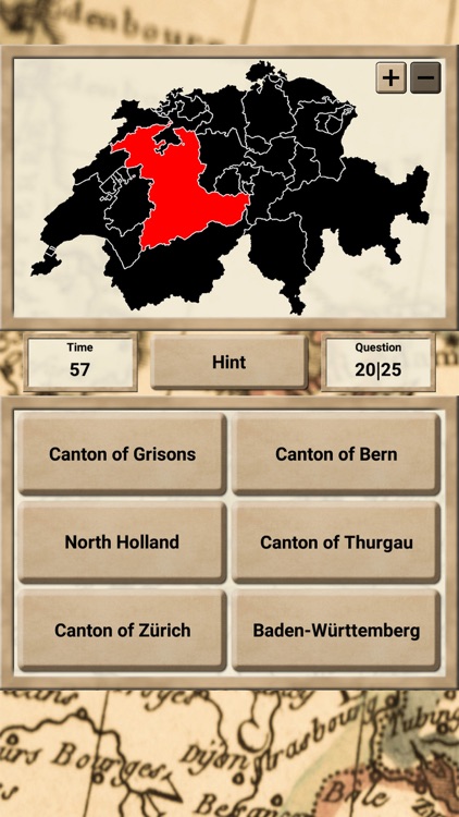 Europe Geography - Quiz Game