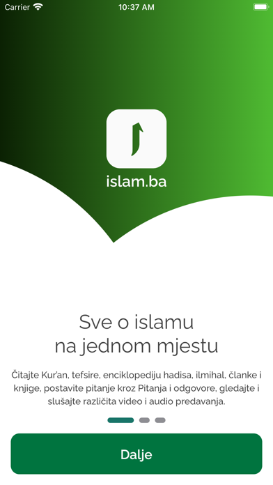 islam.ba Screenshot