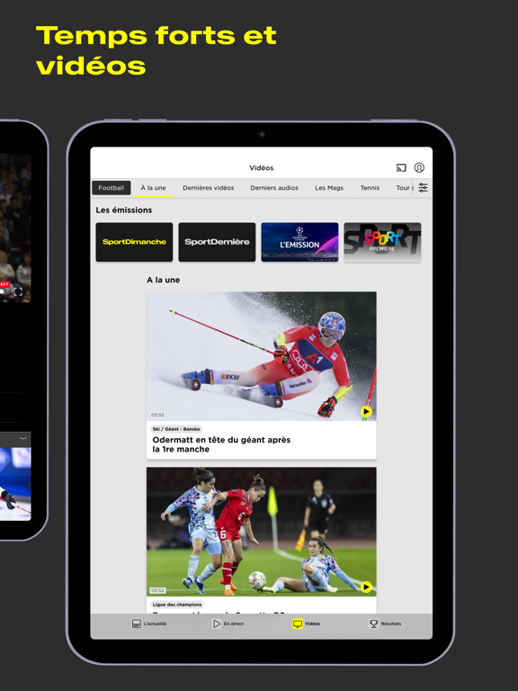 Screenshot #6 pour RTS Sport: Live et Actualité