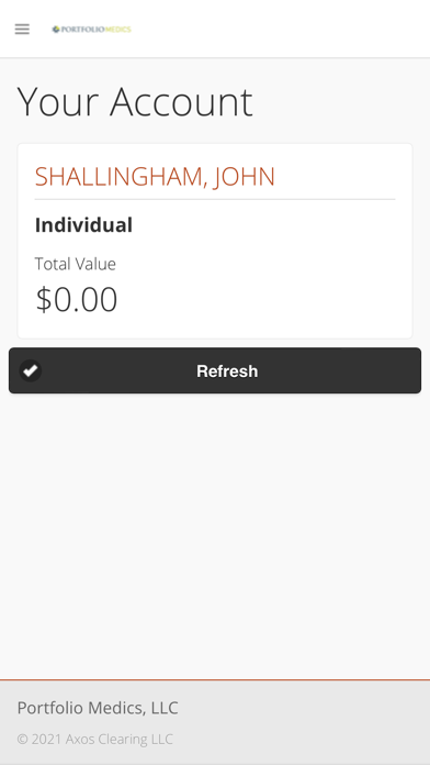 Portfolio Medics, LLC Screenshot