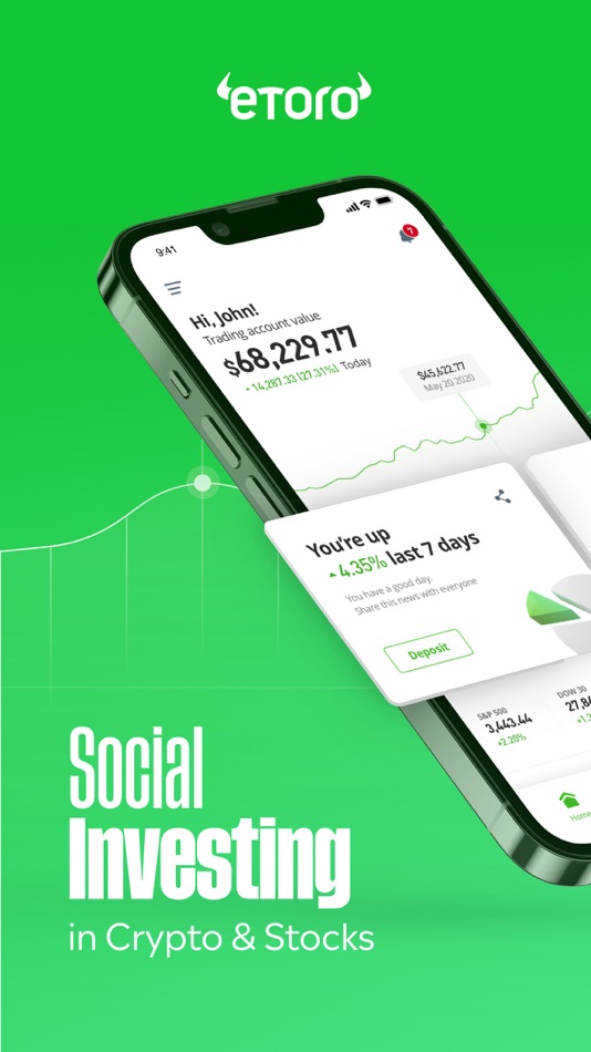 eToro: Investing made social - 651.45.0 - (iOS)