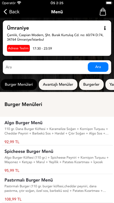 Algo Burger Screenshot