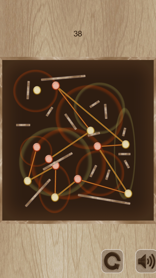#7. Connection Lines. Color Disks (iOS) By: Ruslan Goncharenko