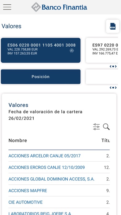 FinantiaNet ES Screenshot