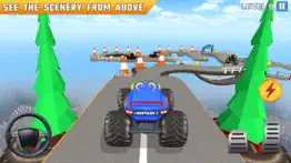 superhero car stunt race city iphone screenshot 4
