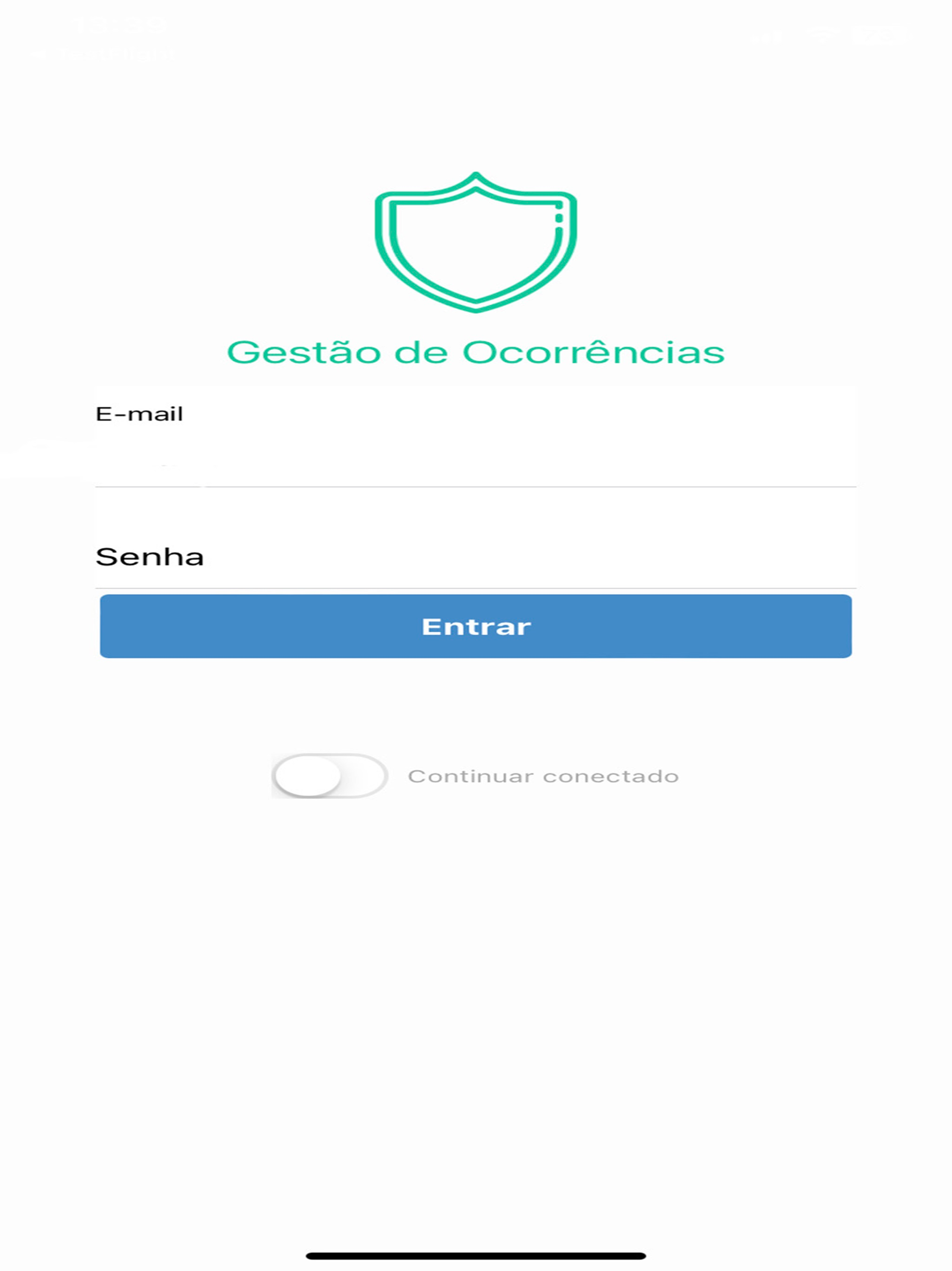 Gestão de Ocorrências Mobile