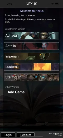 Game screenshot Nexus MUD Client mod apk