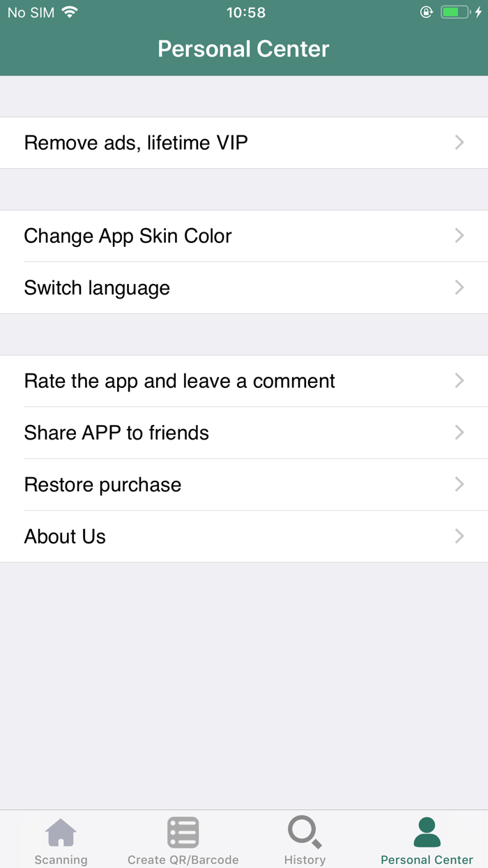 QR Code Scanner - Generator