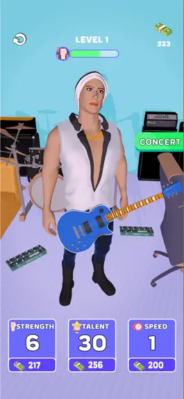 Game screenshot Guitar Idle mod apk