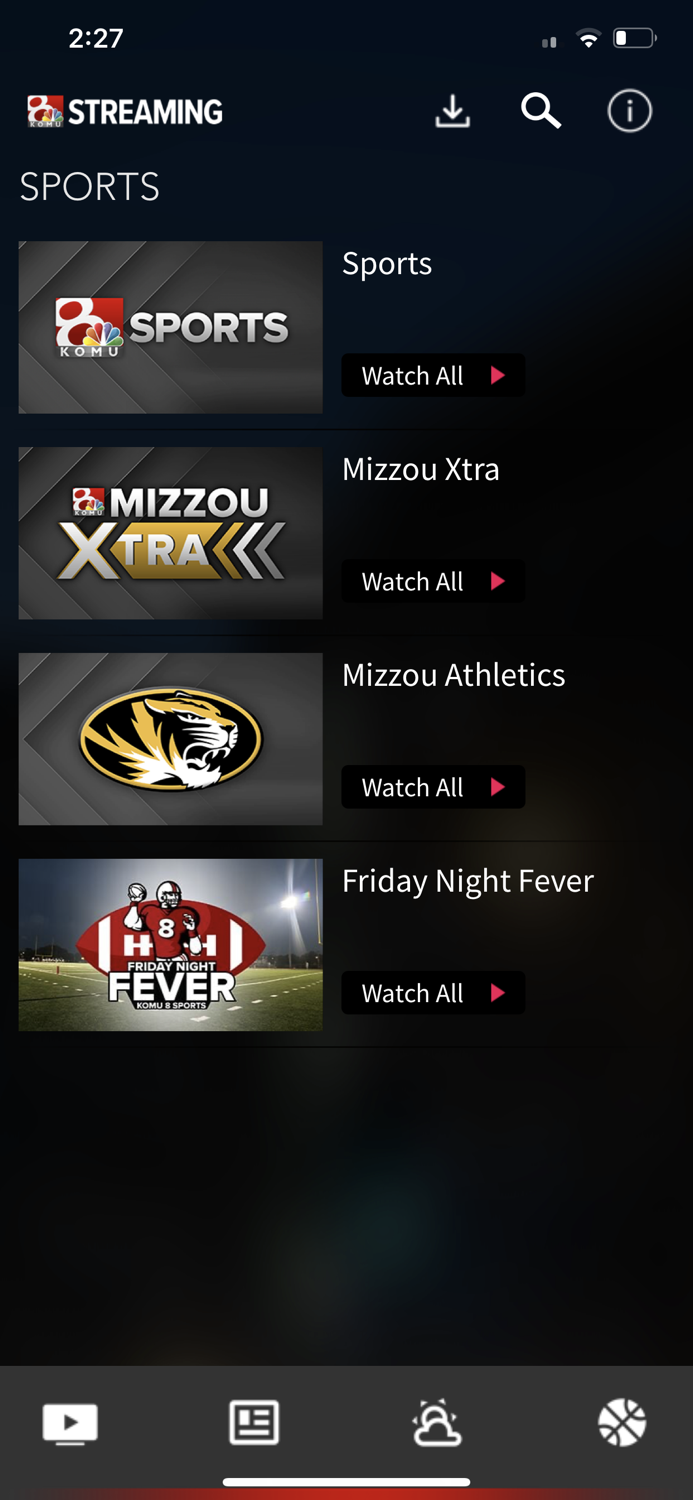 KOMU 8 Mobile Streaming