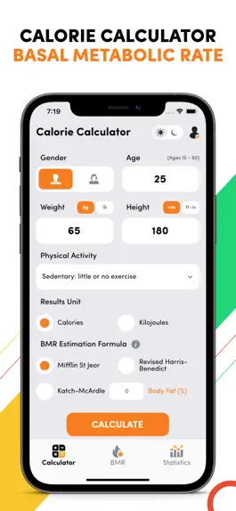 Game screenshot Calorie Calculator For Weight apk