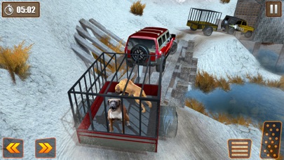 Offroad Dog Transporter Game Screenshot