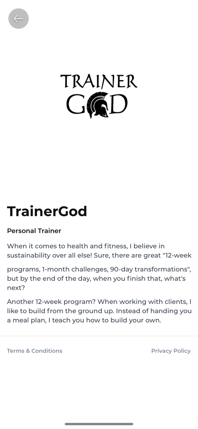Trainer God