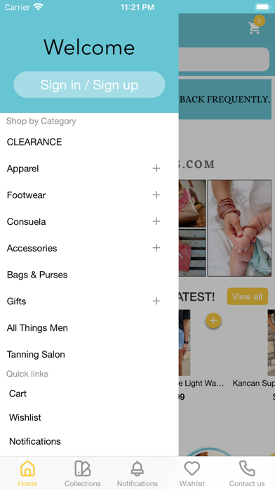 Island Tans Gift Boutique Screenshot