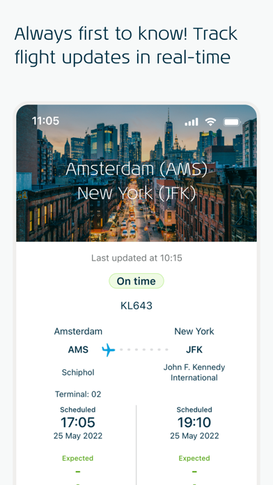 KLM - Book a flight Screenshot