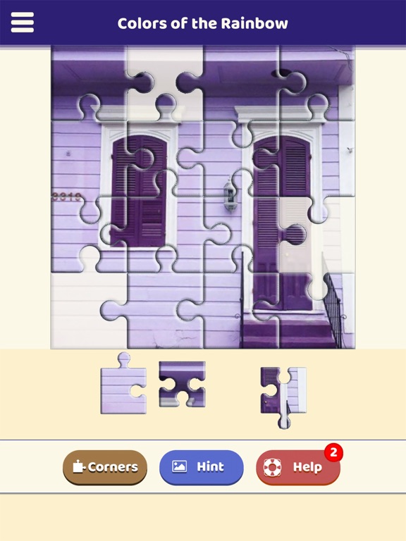 Colors of the Rainbow Puzzle iPad screenshot 6 - Games app