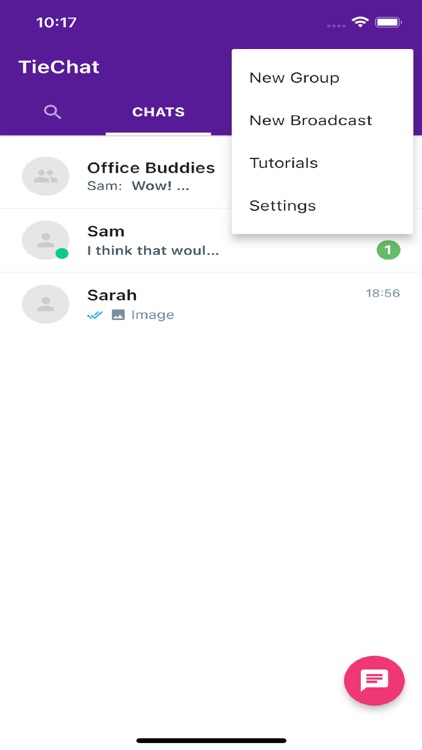 TieChat screenshot-3