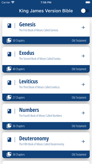 KJV Bible - Saddle Lights Screenshot