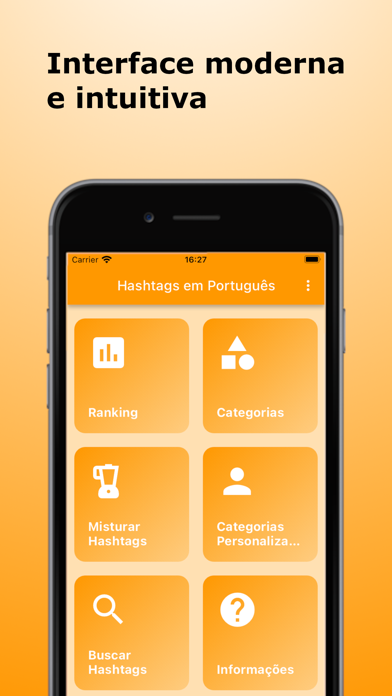 Screenshot #1 pour Hashtags em Português
