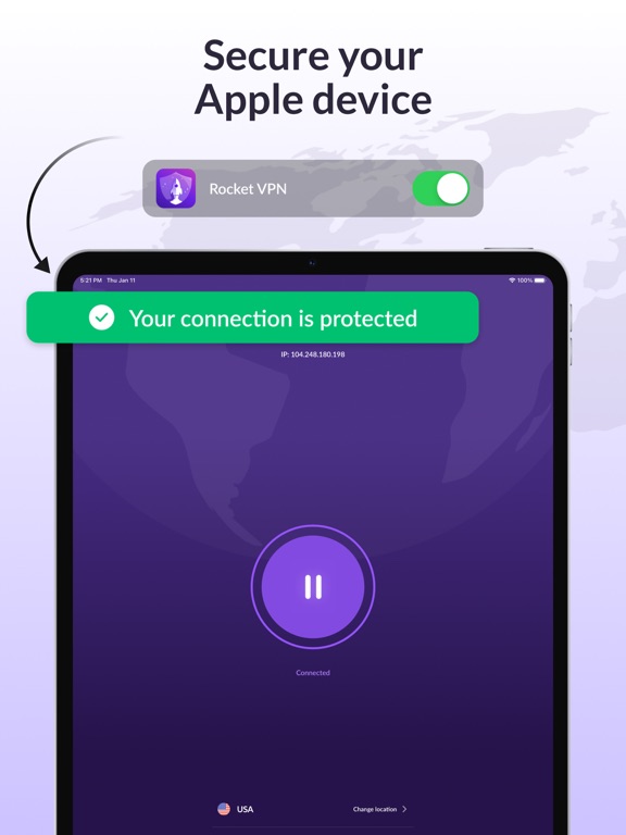 Rocket VPN -  Fast & Stableのおすすめ画像2