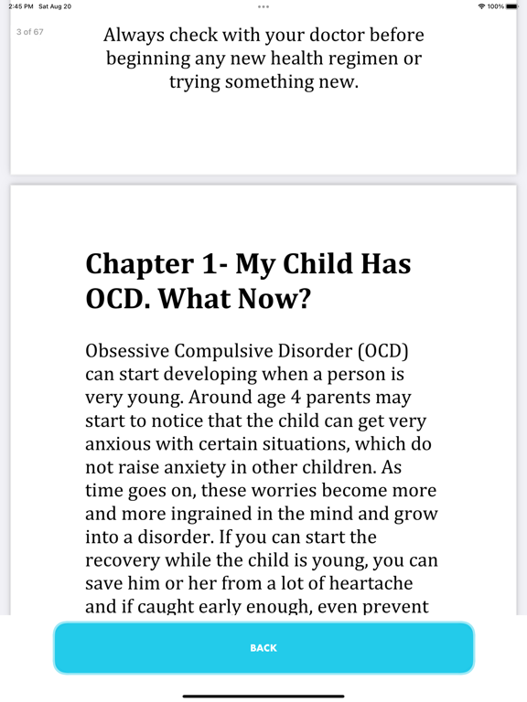 Screenshot #6 pour Help Your Child Get Over OCD