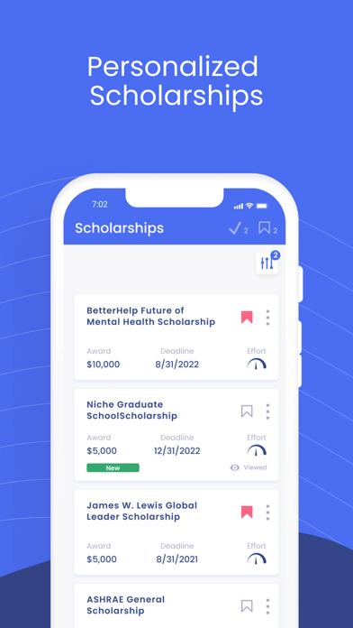 Scholly: College Scholarships Screenshot