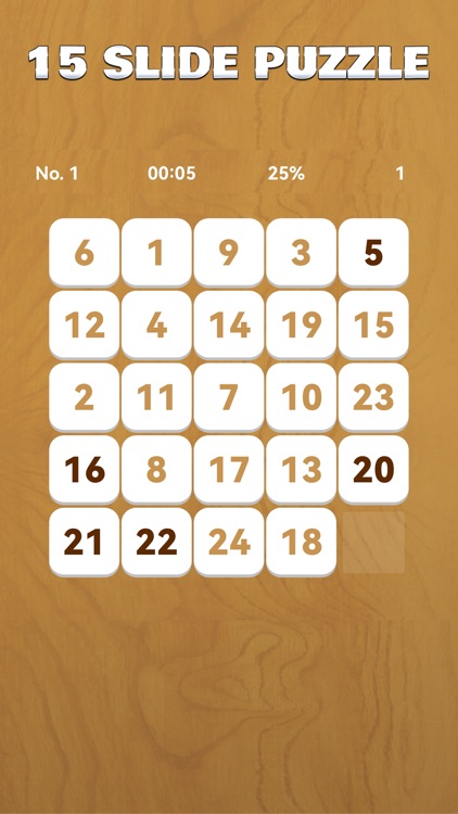 Number Slide Puzzle Challenge