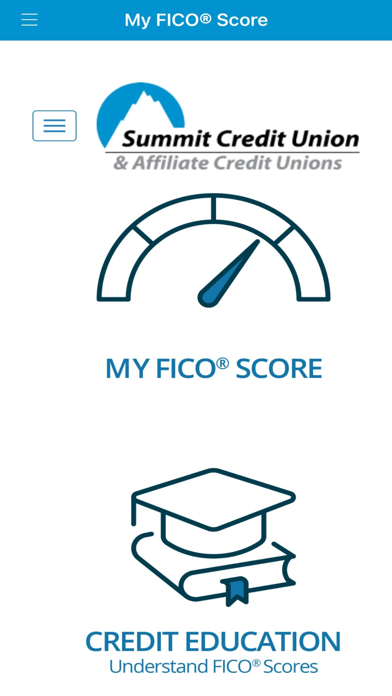 Summit CU Digital Banking Screenshot