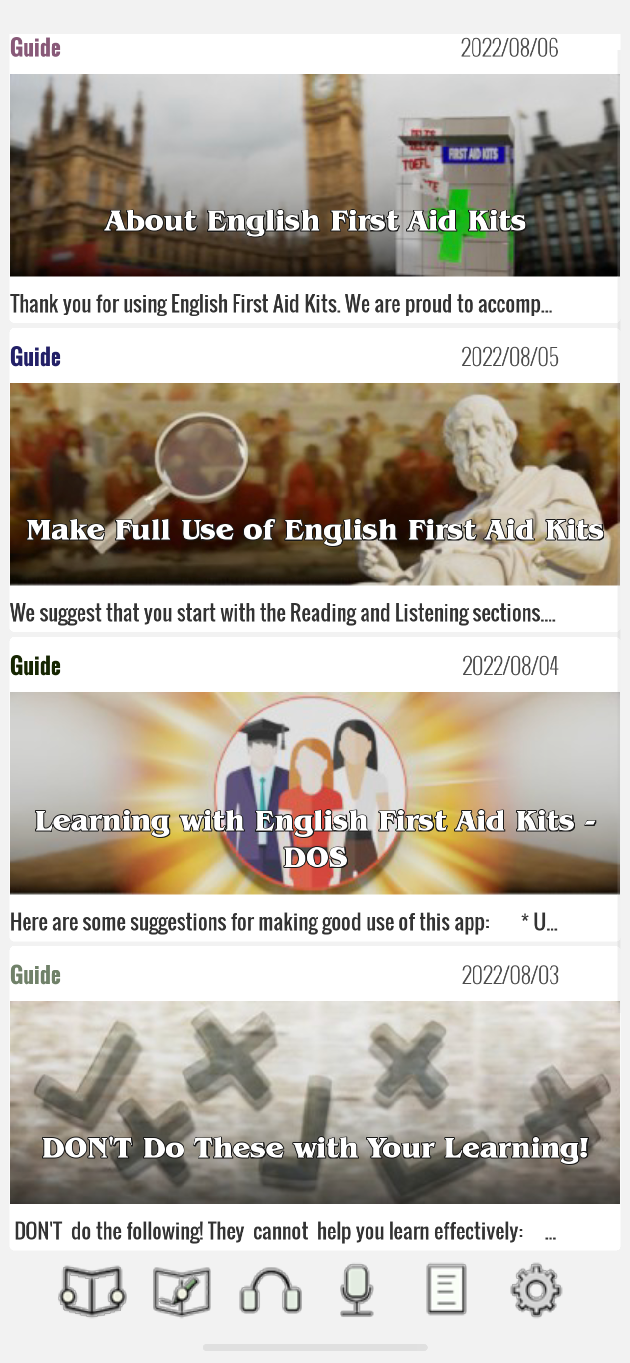 ENGLISH FIRST-AID KITS Lite