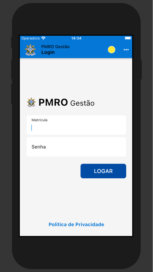 #3. Gestão RO (iOS) 由: SECRETARIA DE ESTADO DA SEGURANA DEFESA E CIDADANIA