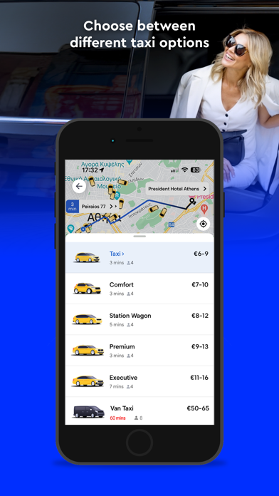 taxi.gr – The New taxi app Screenshot
