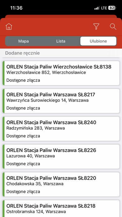 ORLEN Charge Screenshot