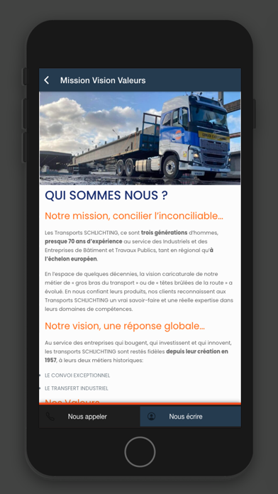 Schlichting Mobiliteam Screenshot