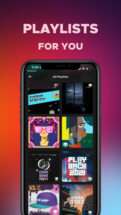 SocialMob - New indie music Screenshot